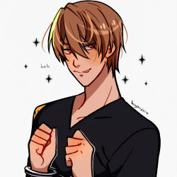 yagami light from death note by huyandere