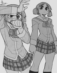 naganohara mio from nichijou by bone nigi