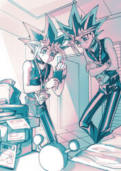 muto yugi from yu-gi-oh! by fushitasu