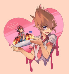 tsukumo yuma from yu-gi-oh! by fushitasu