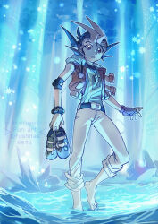 tsukumo yuma from yu-gi-oh! by fushitasu