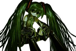 hatsune miku from vocaloid by mime 404