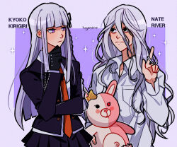 kirigiri kyoko from danganronpa: trigger happy havoc by huyandere