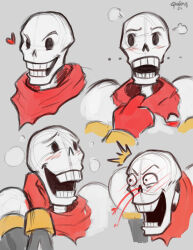 papyrus (undertale) from undertale by dasgnomo