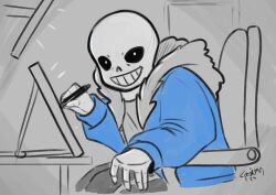 sans (undertale) from undertale by dasgnomo