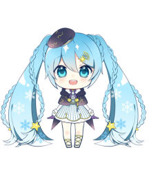 hatsune miku from vocaloid by yuni (irohasuiroiro)