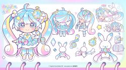 hatsune miku from vocaloid