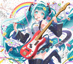 hatsune miku from vocaloid