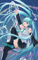 hatsune miku from vocaloid