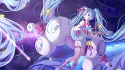 hatsune miku from magical mirai (vocaloid)