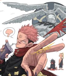 fushiguro megumi from jujutsu kaisen by bruniosktch
