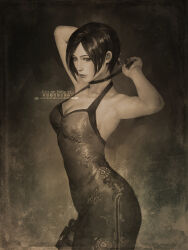 ada wong from resident evil by art of neight