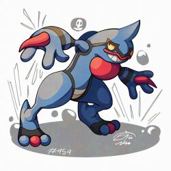toxicroak from pokemon