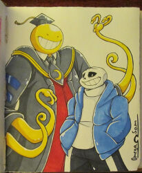 koro-sensei from ansatsu kyoushitsu by omegasamart