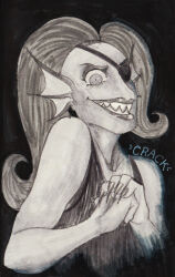 undyne from inktober by zenamiarts