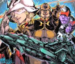 char aznable from gundam by moto murabito