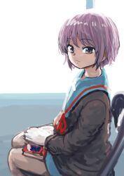 nagato yuki from suzumiya haruhi no yuuutsu by chanta (ayatakaoisii)