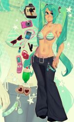 hatsune miku from vocaloid