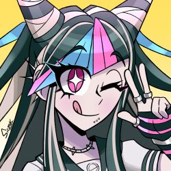 mioda ibuki from danganronpa (series) by siczak