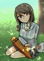 mika (girls und panzer) from girls und panzer