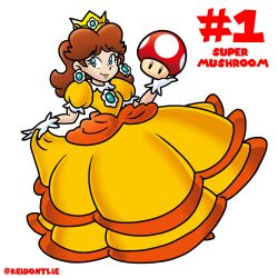 princess daisy from super mario bros.