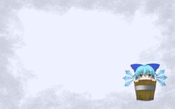 cirno from touhou by nue (artist)