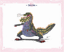deviljho from monster hunter: world