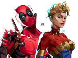 captain marvel from deadpool (series)