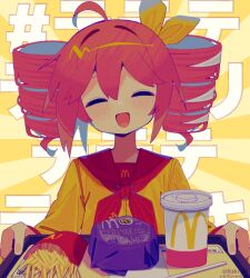 kasane teto from mcdonald's by aoi tsuyu
