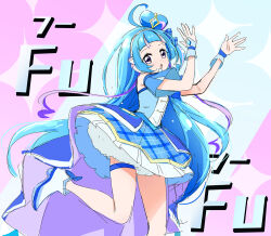 aokaze nana from kimi to idol precure by abe kanari