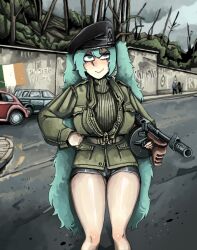 hatsune miku from vocaloid