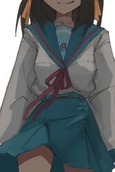 suzumiya haruhi from suzumiya haruhi no yuuutsu