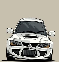 mitsubishi motors fan art