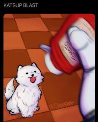 annoying dog from undertale by dizzyalex