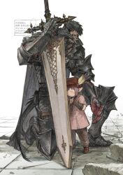au ra from final fantasy by natsu (rodysanp)