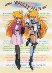 kagurazaka yuna from ginga ojou-sama densetsu yuna