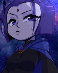 raven (dc) fan art