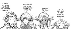 deedlit from edomae elf by basedlida