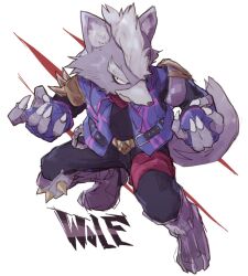 wolf o'donnell from star fox by jamir
