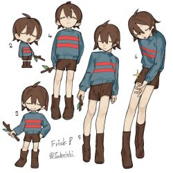 frisk (undertale) from undertale by mei (tuboishi)
