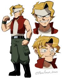 marco rossi from metal slug