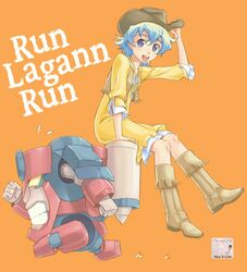lagann from tengen toppa gurren lagann by nishiwaki
