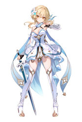 lumine (genshin impact) from genshin impact by shirokitsune
