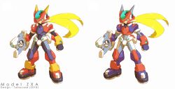 model zx (mega man) from mega man (series) by tomycase