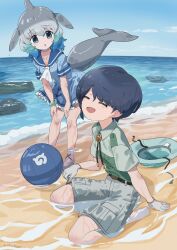 common bottlenose dolphin (kemono friends) from kemono friends
