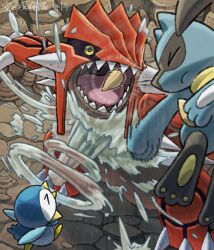 groudon from pokemon by komepan