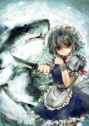 izayoi sakuya from touhou by lokijuhyd