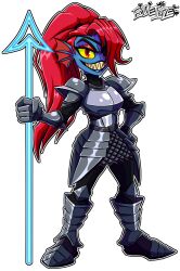 undyne from undertale by emil-inze