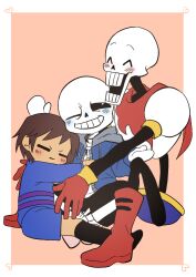 frisk (undertale) from undertale by fking yuk