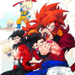 gogeta from dragon ball by ommmyoh